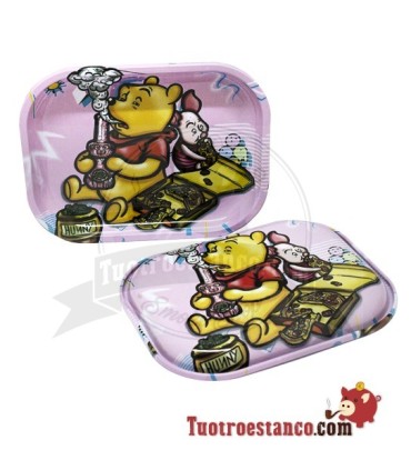 Le plateau en métal Winnie l’ourson + couvercle