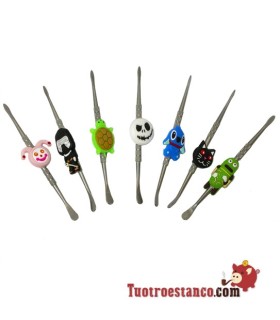 12 cm de silicone decorado dabber