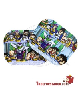 Plateau métallique + Dernier Gyoza du couvercle Goku