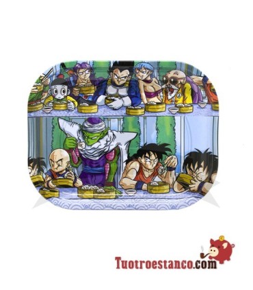 Bandeja de Metal + Última Gyoza da Tampa Goku