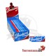 Blaues Smoking Papier Nr. 8 70 mm - 50 Heftchen