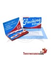 Blauw dubbel raam rookpapier 70 mm