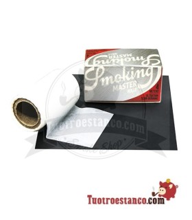 Rouleau de papier Smoking d’argent 4 mètres