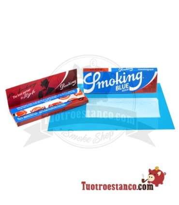 Blaues Smoking Papier Nr. 8 70 mm