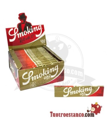 Papier Smoking King Size Gold 110 mm - 50 livrets