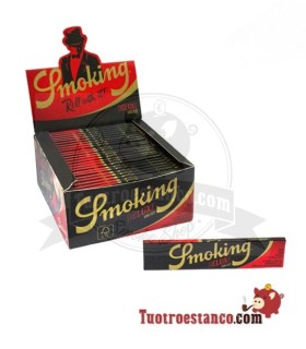Papel Smoking Deluxe King Size de 110 mm, caja con 50 libritos