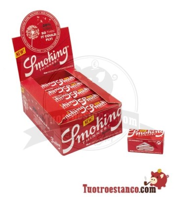 Estuche de papel Smoking Thinnest ultra fino Rollo - 24 Rollos