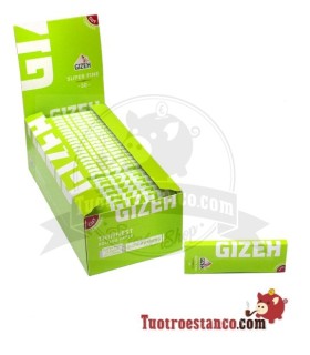 Étui à papier Gizeh super fin 70 mm - 50 carnets