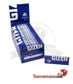 Original Gizeh Papierhülle 70 mm - 50 Heftchen