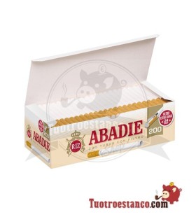 Tubos abadie filtro longo de 200 - 50 caixas de 200 tubos (Gaveta)