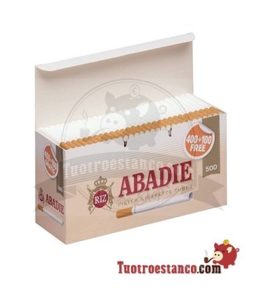 Tubos Abadie 500 - 20 Cajitas de 500 Tubos (Cajón)