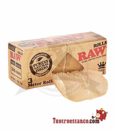 3 Meter King Size Roll RAW Paper