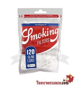 Filtres Smoking de 6 mm de long - 30 sachets de 120 filtres