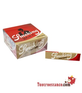 Thinnest Brown King Size Smoking Paper Case 108 mm - 50 booklets