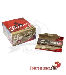 Estuche de papel Smoking Thinnest Brown King Size + Tips - 24 libritos