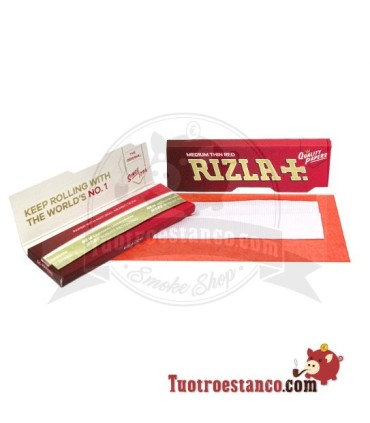 Carta Rizla 70mm Rosso Regolare