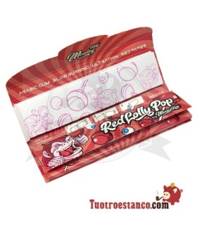 Monkey Smell King Size Rosso Lolly Pop Carta 110mm + Filtri