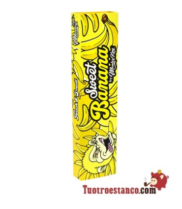 Cheiro King Size Banana Monkey Papel 110 mm + Filtros