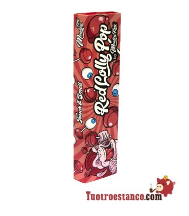 Monkey Smell King Size Roter Lolly Pop Papier 110mm + Filter