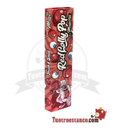 Boîtier en papier sucette rouge taille Monkey King + Filtres - 24 brochures