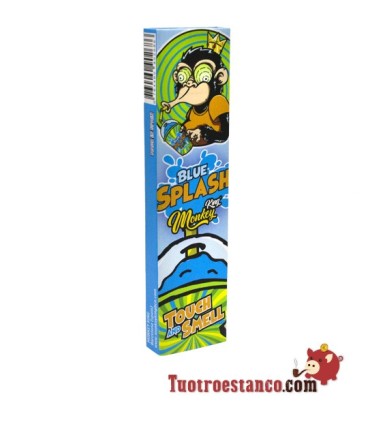 Smell King Size Blue Splash Monkey Papier 110 mm + Filter