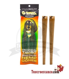 G-Rollz Pets Rock 2 Tropical Twist vorgerolltes Hanfpapier