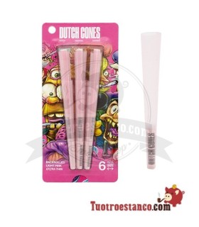 Ecrã de cones cor-de-rosa holandês de 78 mm, 6 cones