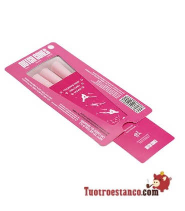 Ecrã de cones cor-de-rosa holandês de 78 mm, 6 cones