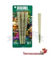 Chanvre Vert Hollandais Bio 78 mm présentoir 6 cônes