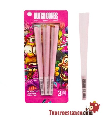 Display Cones Dutch Pink King Size 3 cones