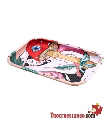 G-Rollz Mushroom Lover Metalen Schaal 27,5 x 17,5 cm