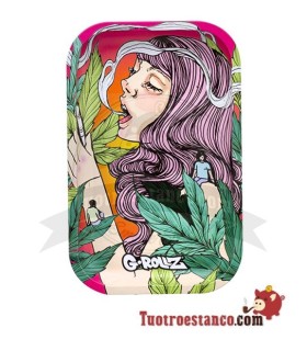 G-Rollz Colossal Dream Pink Metal Tray 27.5 x 17.5 cm