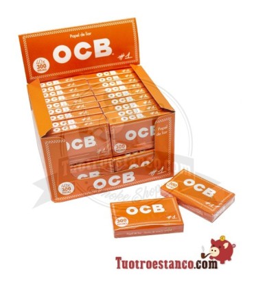 OCB Oranje Papieren Doos 300 Blok - 40 eenheden