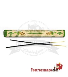 Incenso de Gengibre e Chá Verde 20 palitos