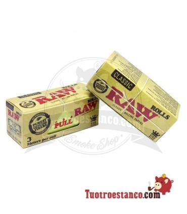 Papel RAW Rollo King Size de 3 metros