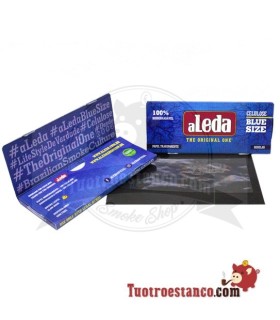 Transparant papier breed BLAUW van 110 mm