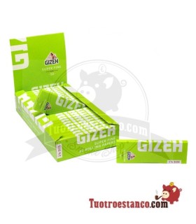 1250 carta Super Fine Gizeh 78mm  - 25 libri di 50 foglie