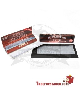 Henneppapier Elements King Size Red + tips