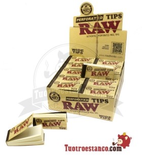 Large étui à filtres en carton RAW organique - 50 filtres