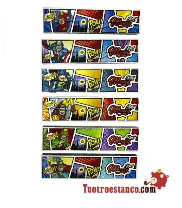 Papel Monkey king size SuperHeroe BRILLAN EN LA OSCURIDAD + Filtros