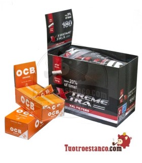 2 OCB Filtros Laranja 70mm + X-trem 6mm LONG
