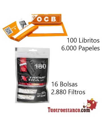 2 x OCB Orange 70mm + X-treme filters 6mm LANG