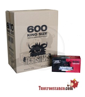 Monster 600 King Size Tubes - 20 caixas de 600 tubos (Gaveta)