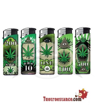 Weed Dollar Elektronisches Feuerzeug