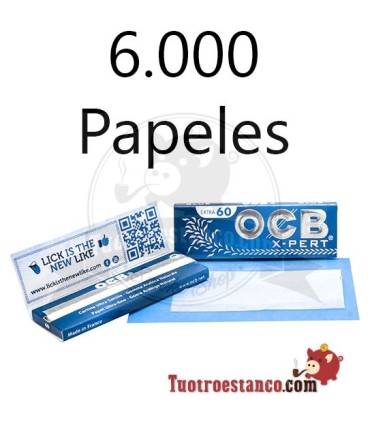 2 X-pert Blue OCB Cases 70mm - 100 Booklets