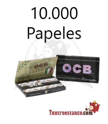 4 Estojos Premium OCB Janela Dupla 70mm - 100 livretos