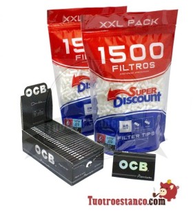 OCB Premium Doble ventana 70mm + 2 Filtros 1500 SD 6mm