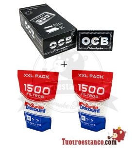 OCB Premium Dubbelraam 70mm + 2 filters 1500 SD 6mm
