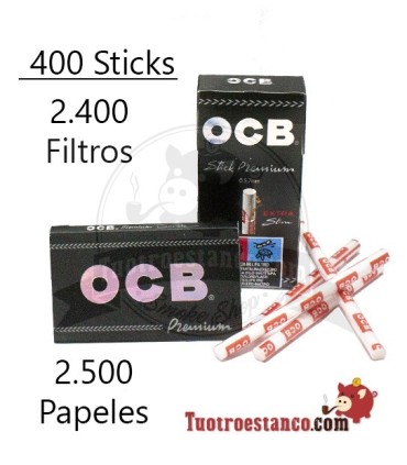 OCB Double Window + Pre-cut Ocb filters 5,7mm