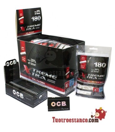 OCB Janela Dupla 70mm + Filtros X-trem 6mm Longo